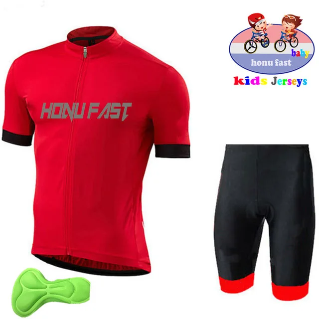 

Kids Cycling Jersey Summer Short Sleeve Set Kids Professional Team Bike Ciclismo Boys Girls Mountain Bike Shirt Top 2020
