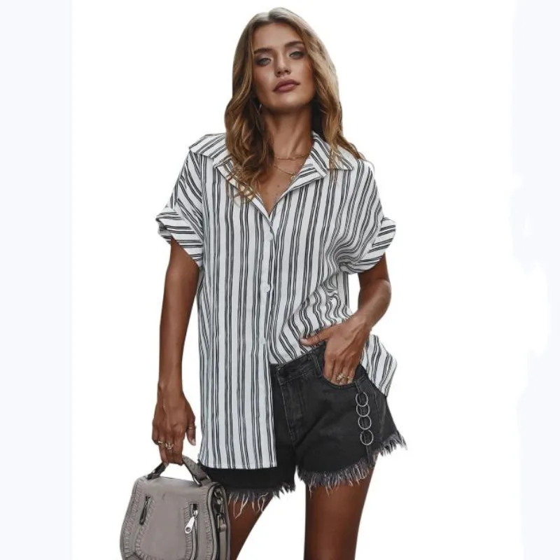 

2021 New Fashion Parisian Designer Women's Long Sleeve Blouse, Comfortable Street Casual, Embroidered Letters