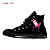 canvas sneakers design animal butterfly high top canvas unisex shoes