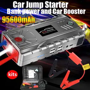 Пусковое устройство для автомобиля Power +, портативный внешний аккумулятор 800 А, 12 В, пусковое устройство для бензиновых и дизельных автомобилей, Type-C