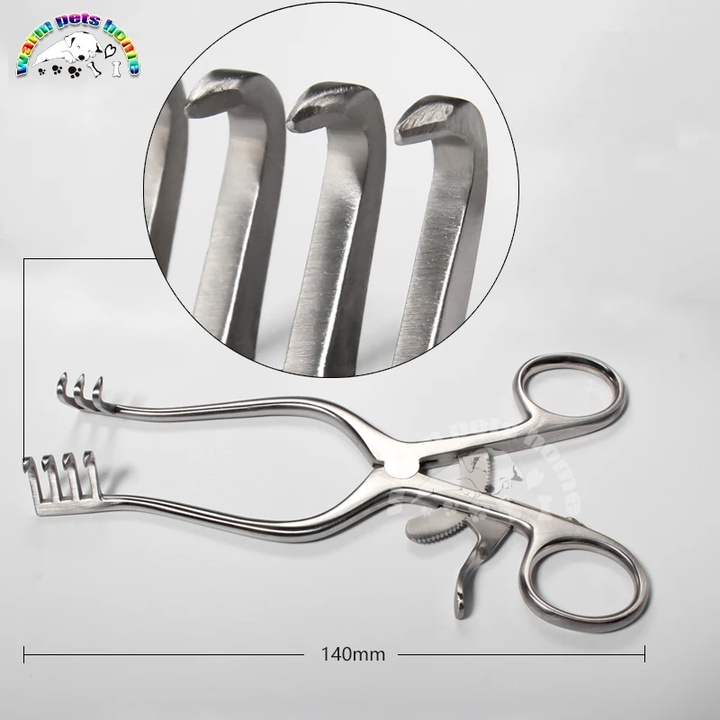 Weitlaner Retractor - Self-Retaining and Blunt Wound Veterinary Instruments image 3