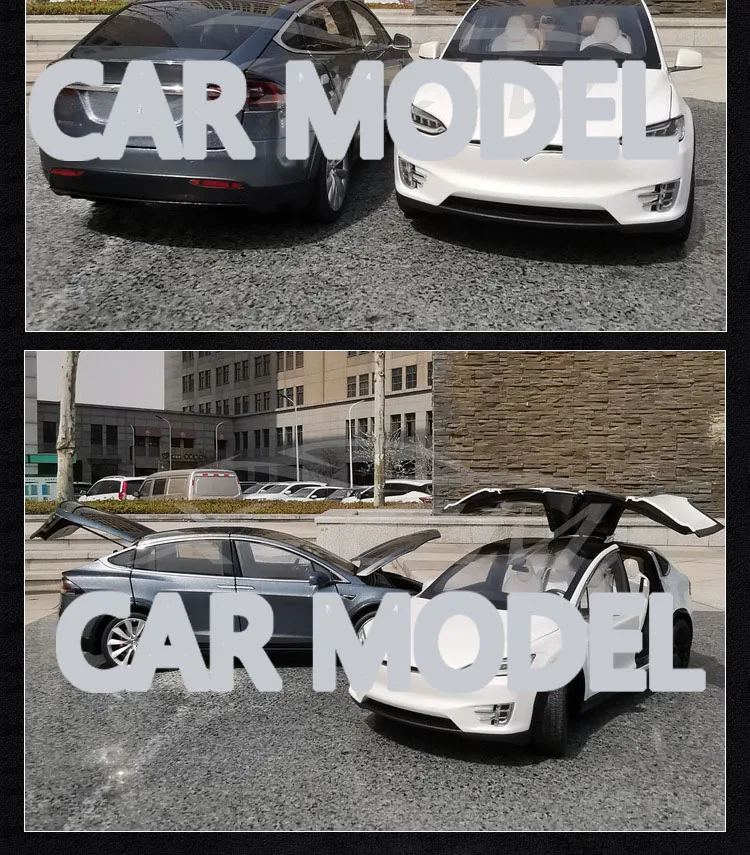 1:18 Масштаб сплава игрушечные транспортные средства TESLA модель X модель автомобиля SUV детских игрушечных автомобилей оригинальные авторизованные детские игрушки