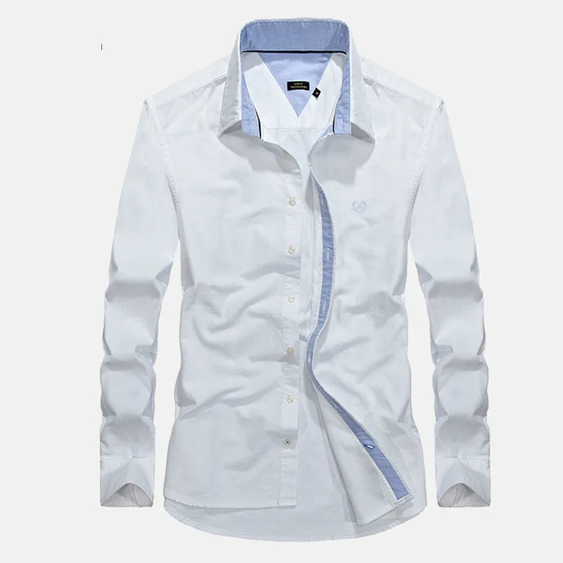 Мужская Повседневная рубашка с длинным рукавом мягкая воздухопроницаемая из