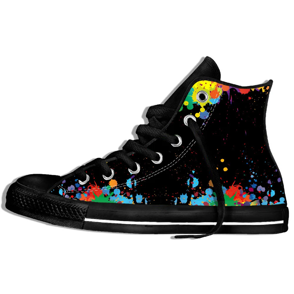 Кроссовки мужские/женские с принтом логотипа на заказ стильная цветная холщовая