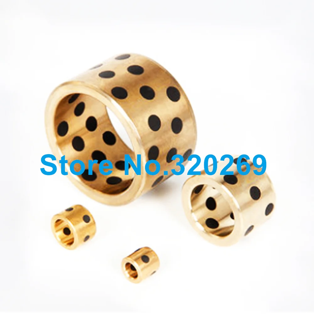 Графит JDB медный подшипник втулка медная безмасляная ID 5 мм детали для 3D-принтера