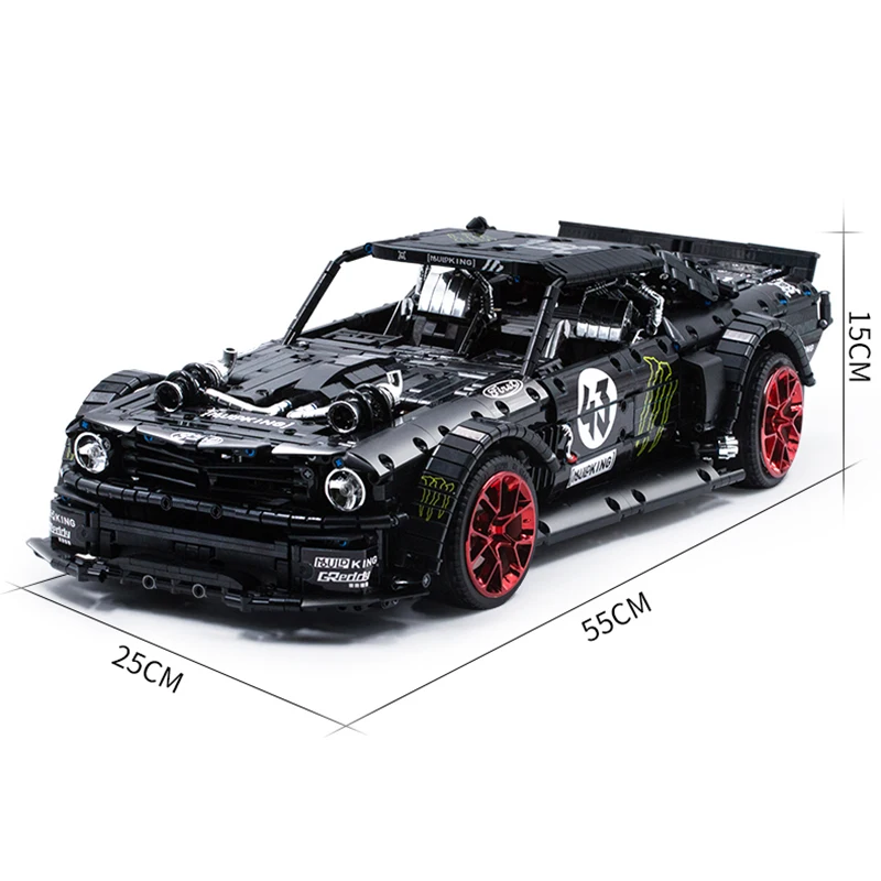 20102 Technic RC автомобиль MOC 22970 Hoonicorn RTR V2 город мышечный строительные блоки детские