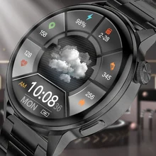 2022 NFC Smart Watch Men Sport GPS Track Watches Women Wireless Charging Custom Dial Call Heart Rate ECG Smartwatch For Samsung