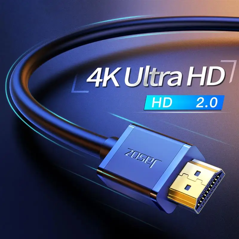 

Jasoz A102 аудио-и видеокабели 4K 60 Гц HDMI-совместимый 2,0 слайптер высокоскоростные HDMI-совместимые кабели для HD TV Box PC проектор