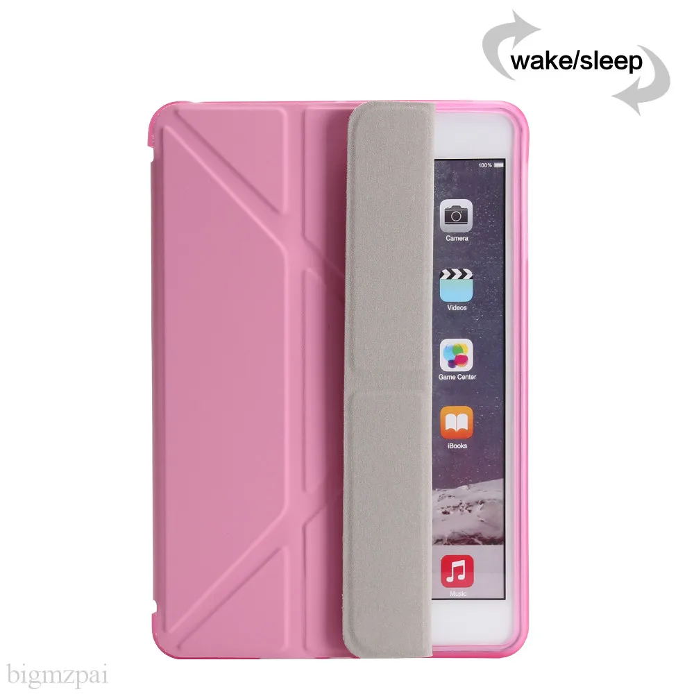 Чехол для Ipad Mini 1/2/3 планшеты Retina 4 складных смарт обложки ipad mini 4/5 2019 мягкая задняя