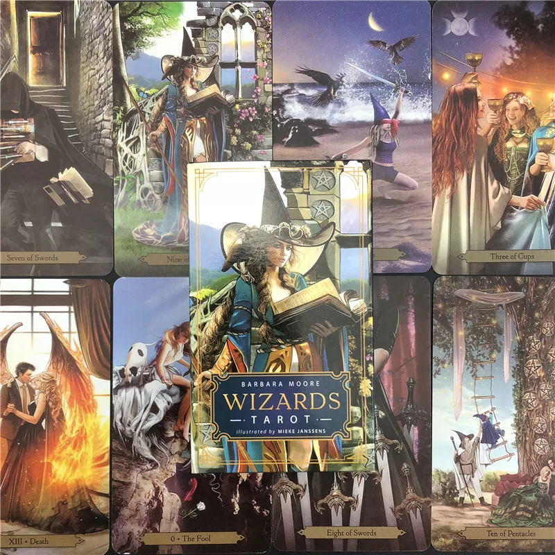Волшебные карты Таро Барбара Мур колода для вечеривечерние настольная игра