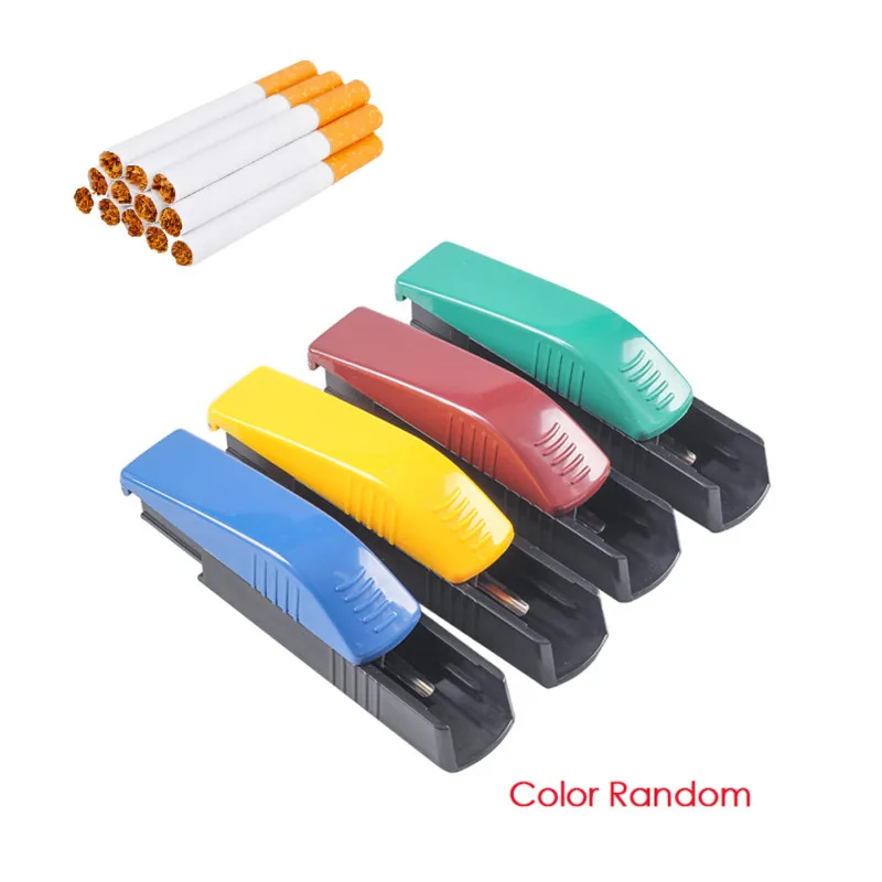 

6.5mm/8mm Tube Slim Cigarette Tobacco Injector Rolling Machine Women's Manual Filling Roller Maker Smoking Tool Accessories