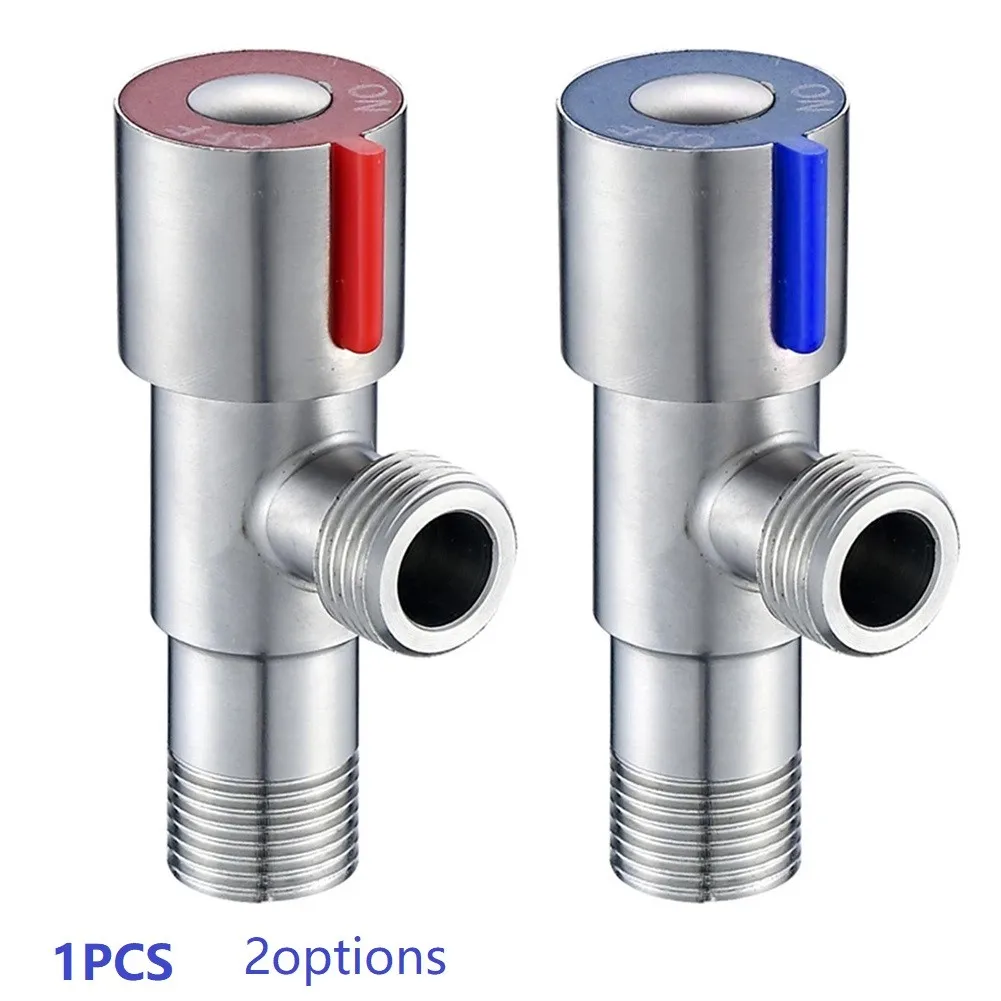 Угловой клапан для воды 304 кухонный кран из нержавеющей стали ванной комнаты