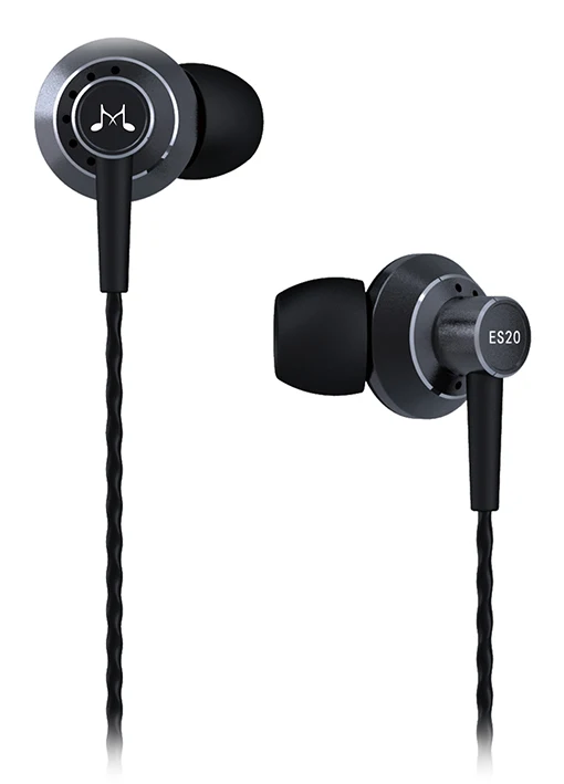 Gray Оригинальные наушники SoundMagic ES20, наушники-вкладыши, Звукоизолирующие наушники, наушники с большим блоком - Цвет: Gray