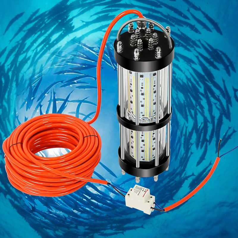 

Dimmable 500W 1000W 1500W 30M cable AC200V to 240V Multi Color Dock Lamp Fishing LED Lights Lure for Ocean Boat Fishing