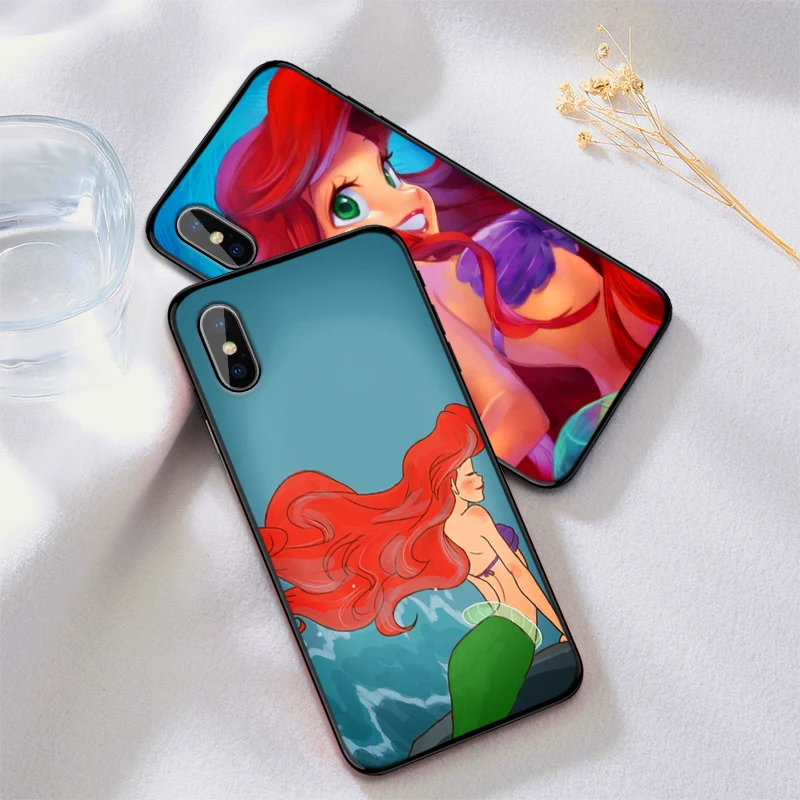 Soft TPU Silicone For Xiaomi Redmi pro 6 7 Note 4X 5A Mermaid Princess 16G 32G GO 7A K20 5 8 Pro | Мобильные телефоны и