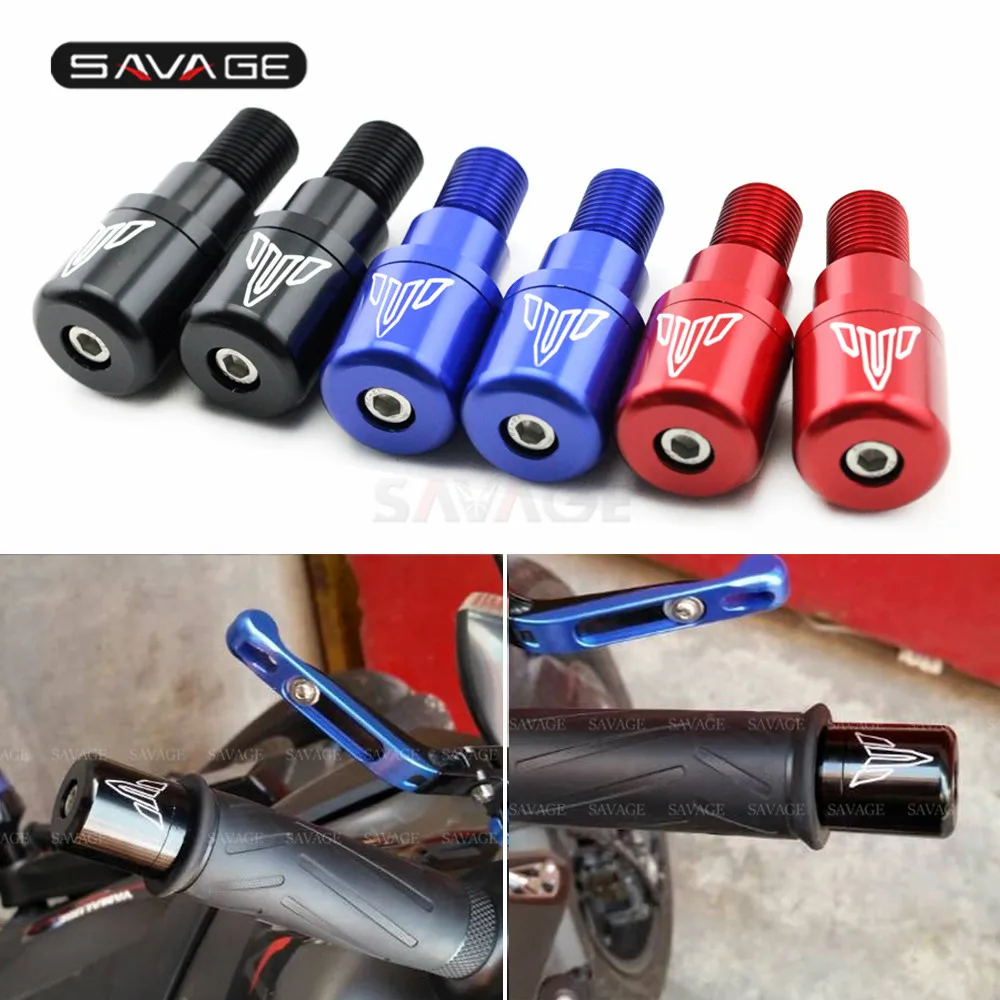 Наконечники руля для YAMAHA MT 07 2019 MT07 2018 2020 вилки 09 2017 MT09 с логотипом аксессуары