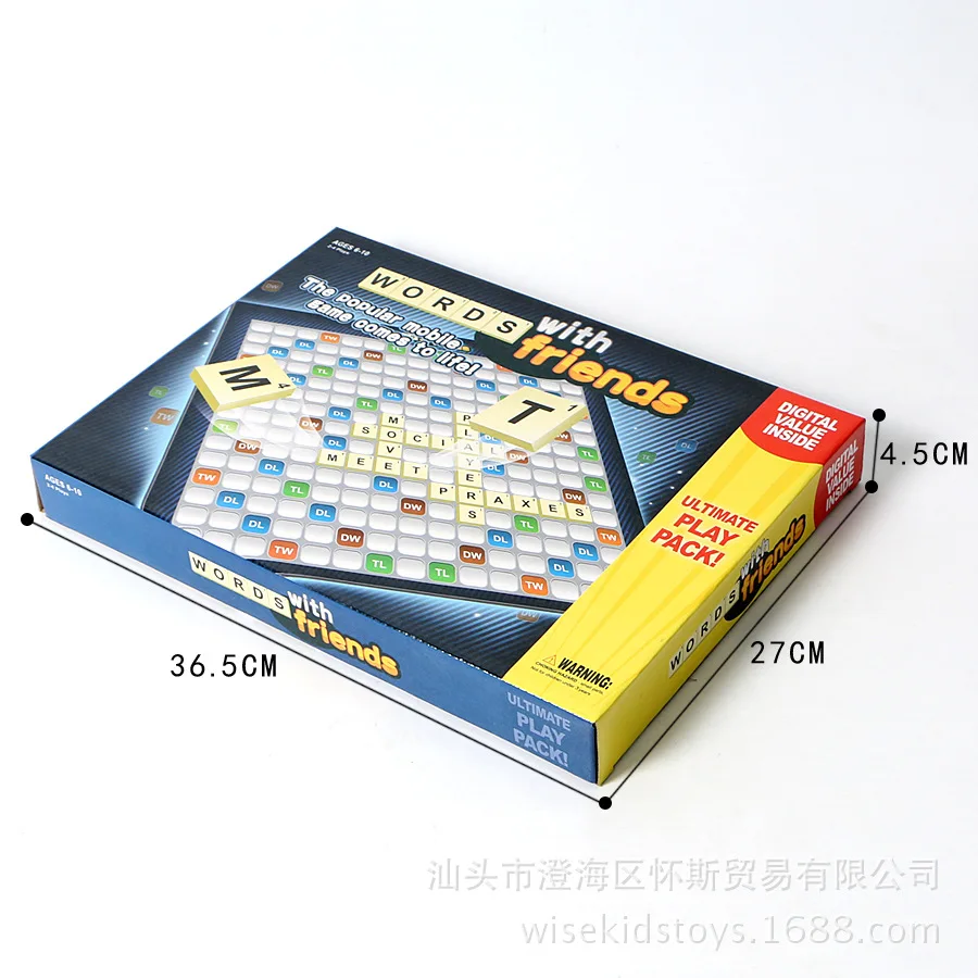 

Children's Puzzle Learning Spelling English Spelling Game Desktop Game Color Box Puzzle Early Education Learning
