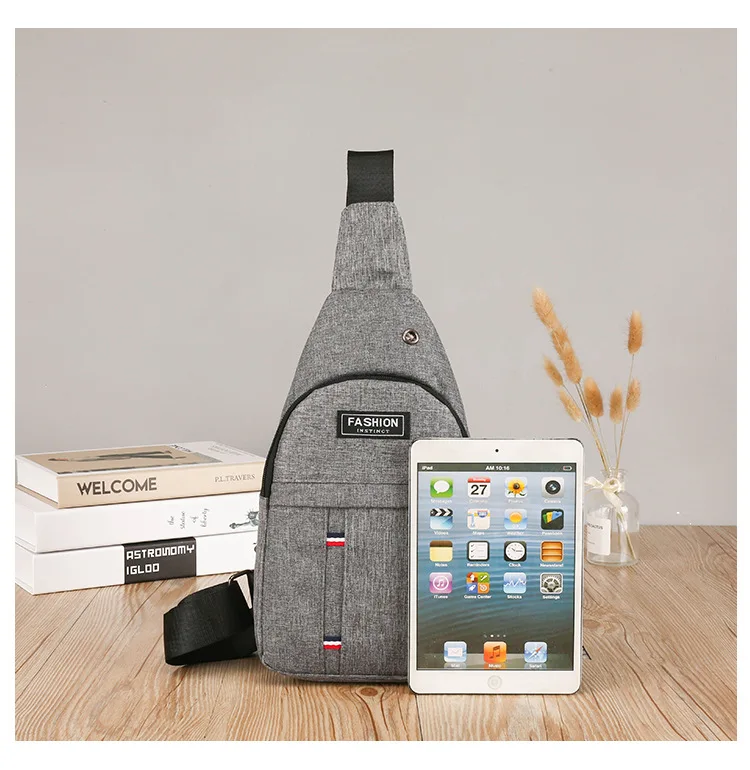 

Chuwanglin Men's Fashion ChestBags Solid Male Shoulder Bags Outdoor Waterproof Ultra-Light Bag Man CrossbodyBag Mujer P501508