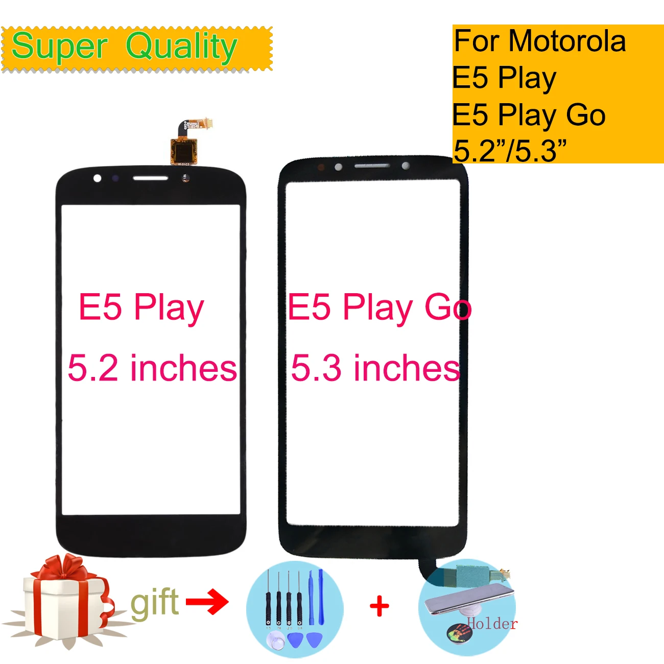 Цифровой преобразователь E5 Play/E5 Play Go для Motorola Moto XT1920 XT1921 сенсорный экран передняя
