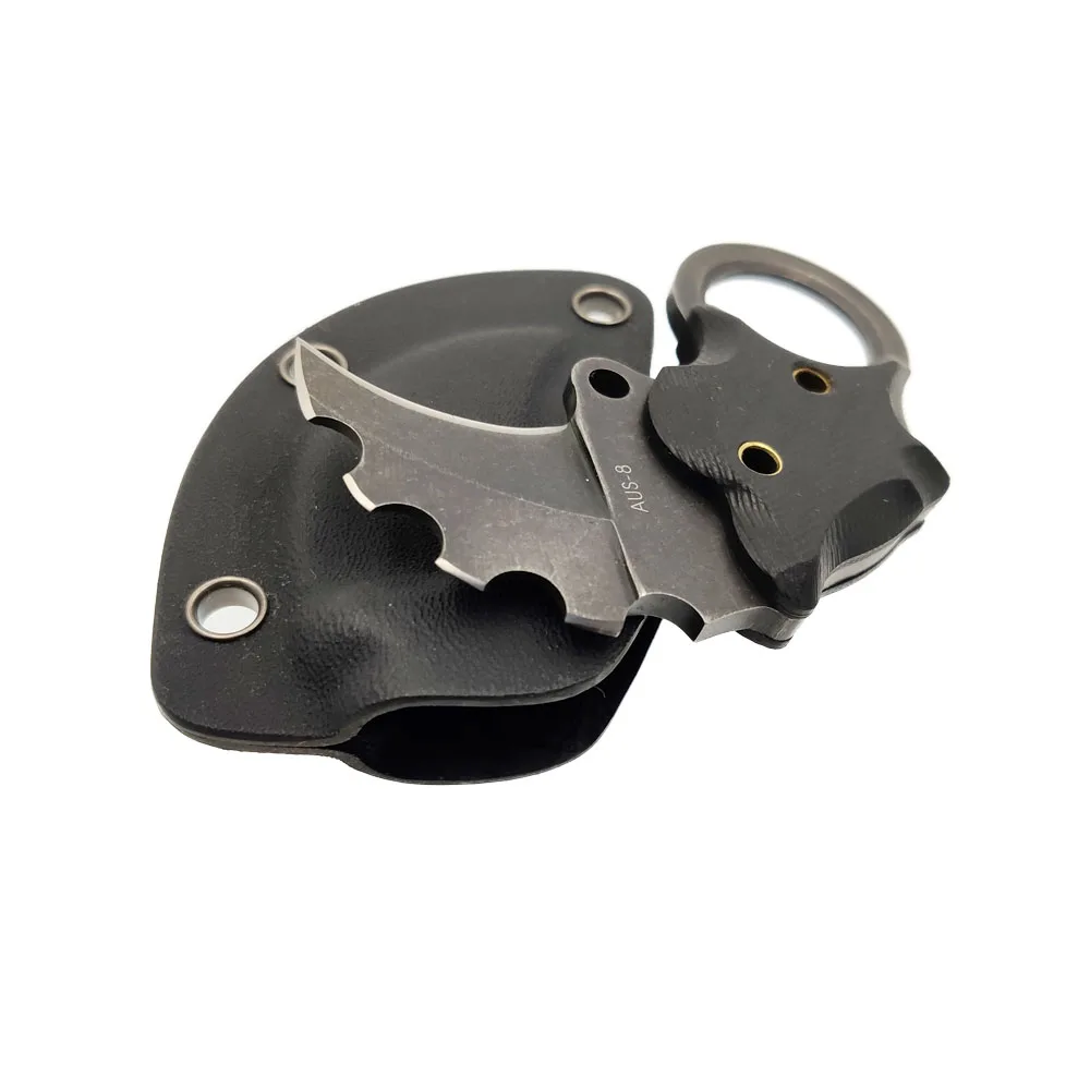 Swayboo высокое качество походный открытый Karambit интегрированная ручка из нержавеющей стали мини EDC Faca нож для выживания Mcusta с крышкой