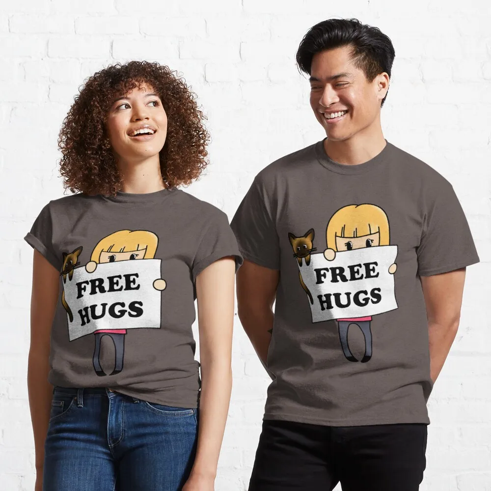 

Tops T Shirt Women Free Hugs Classic T-Shirt