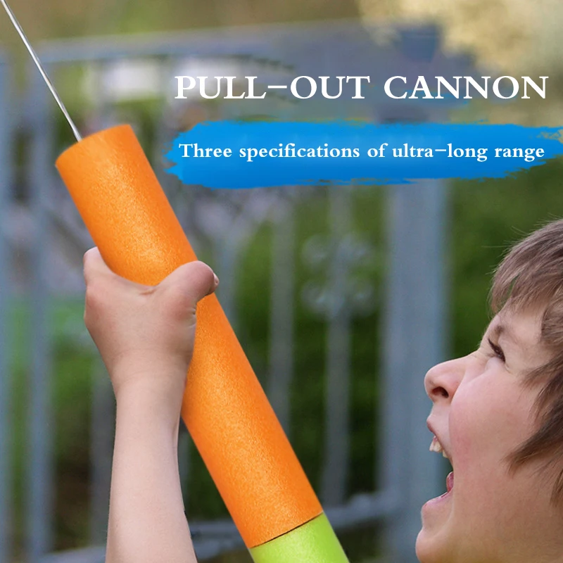 Пенопластовый водяной пистолет для стрельбы суперпушка игрушки детей летняя