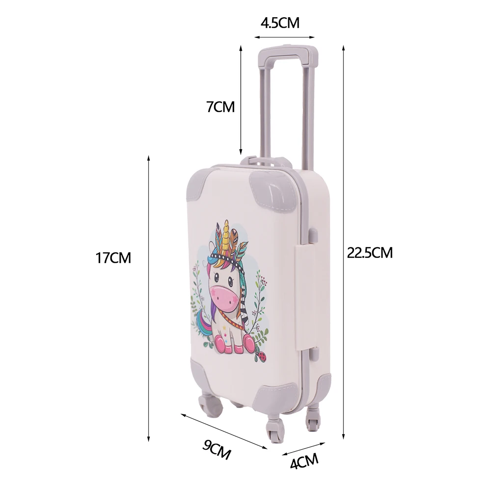 Кукла-Реборн одежда обувь чемодан аксессуары подходит для 18-дюймовых