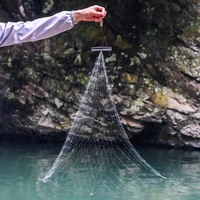 winter ice fishing trap mesh fishing traps netting fish cast gill nets net tackle fishing net