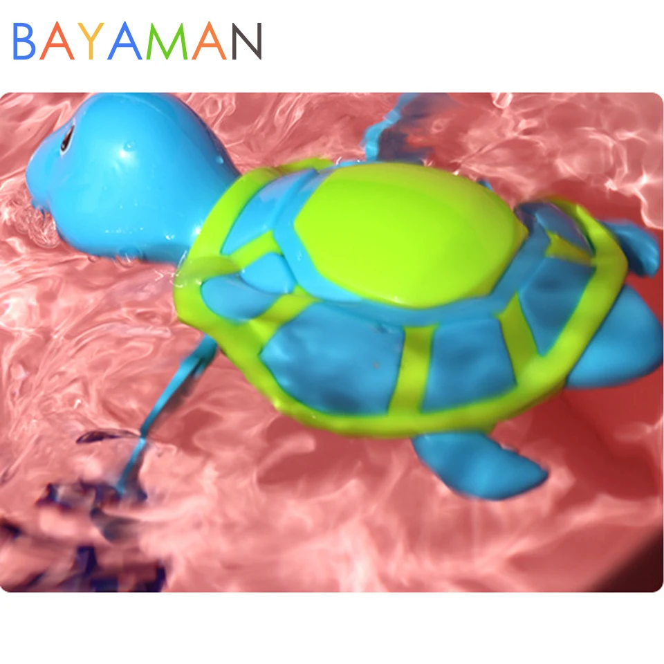Водная игрушка плавающая черепаха для купания и брызг игрушки заводная игрушка для купания детей