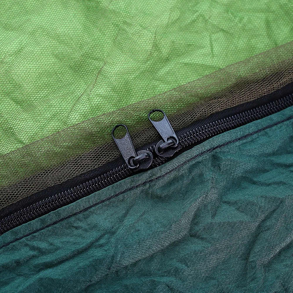 Портативный гамак с москитной сеткой подвесная кровать из парашютной ткани для