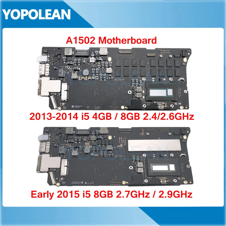 Оригинальная протестированная материнская плата для MacBook Pro Retina 13 &quotA1502