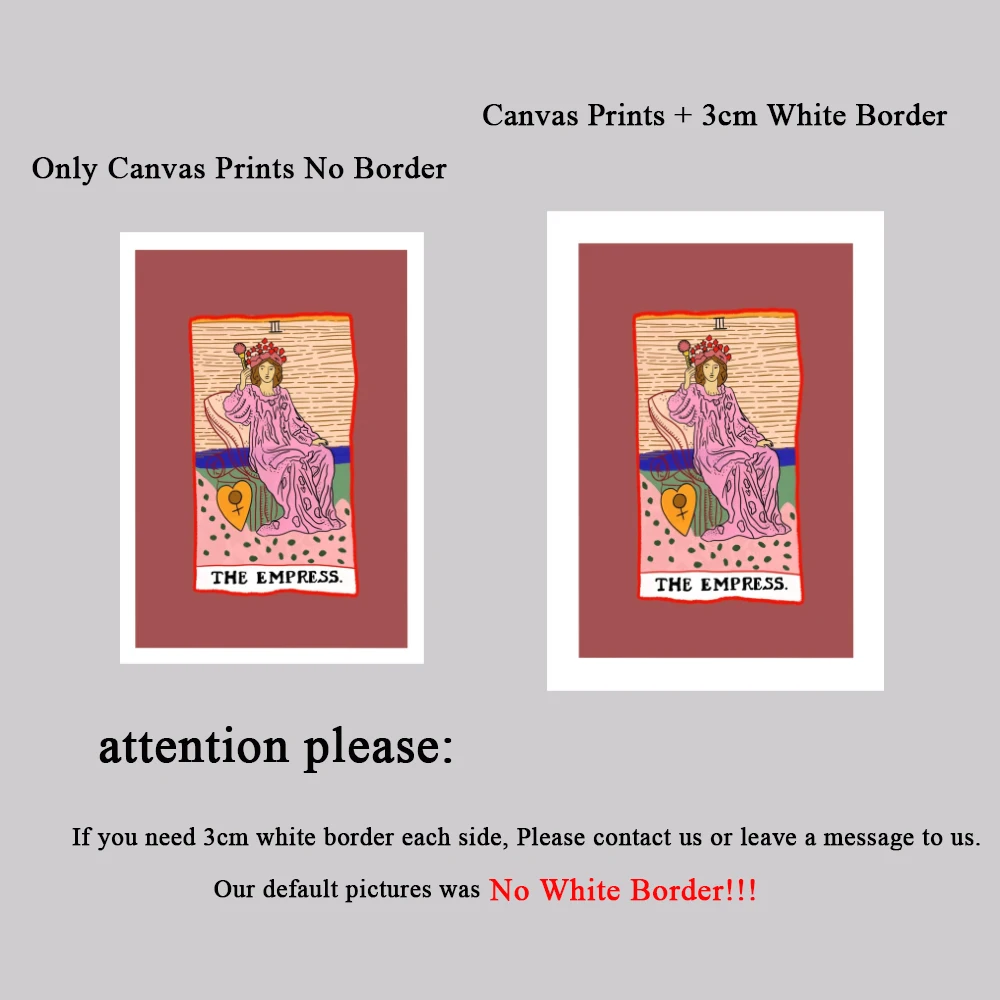 Картина на холсте Таро с изображением влюбленных Скандинавская абстрактная