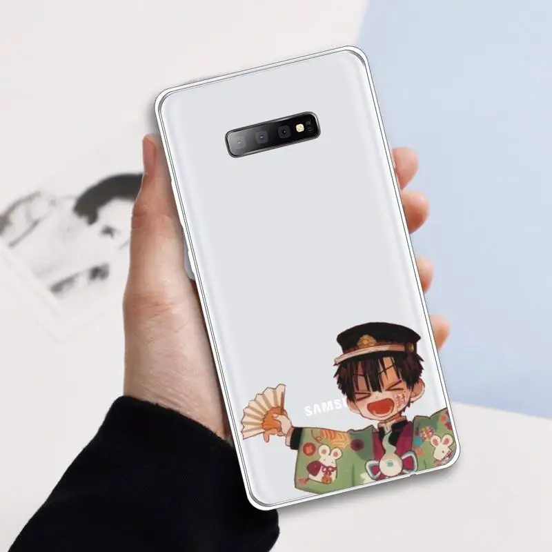 

Jibaku Shounen Hanako Kun Toilet-bound Phone Case Transparent for samsung A 21s 50 71 S 8 9 20 20fe note 10 20 ultra plus