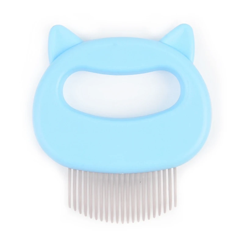 

Pet Massage Brush Shell Shaped Handle Pet Grooming Massage Tool To Remove Loose Hairs Only For Cats