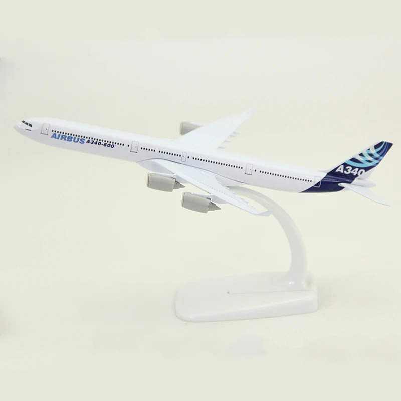 20CM Airbus A340 Prototype Airplane Plane Model Diecast Aircraft Toy Airliner Kids Gift Collectible Display | Игрушки и хобби