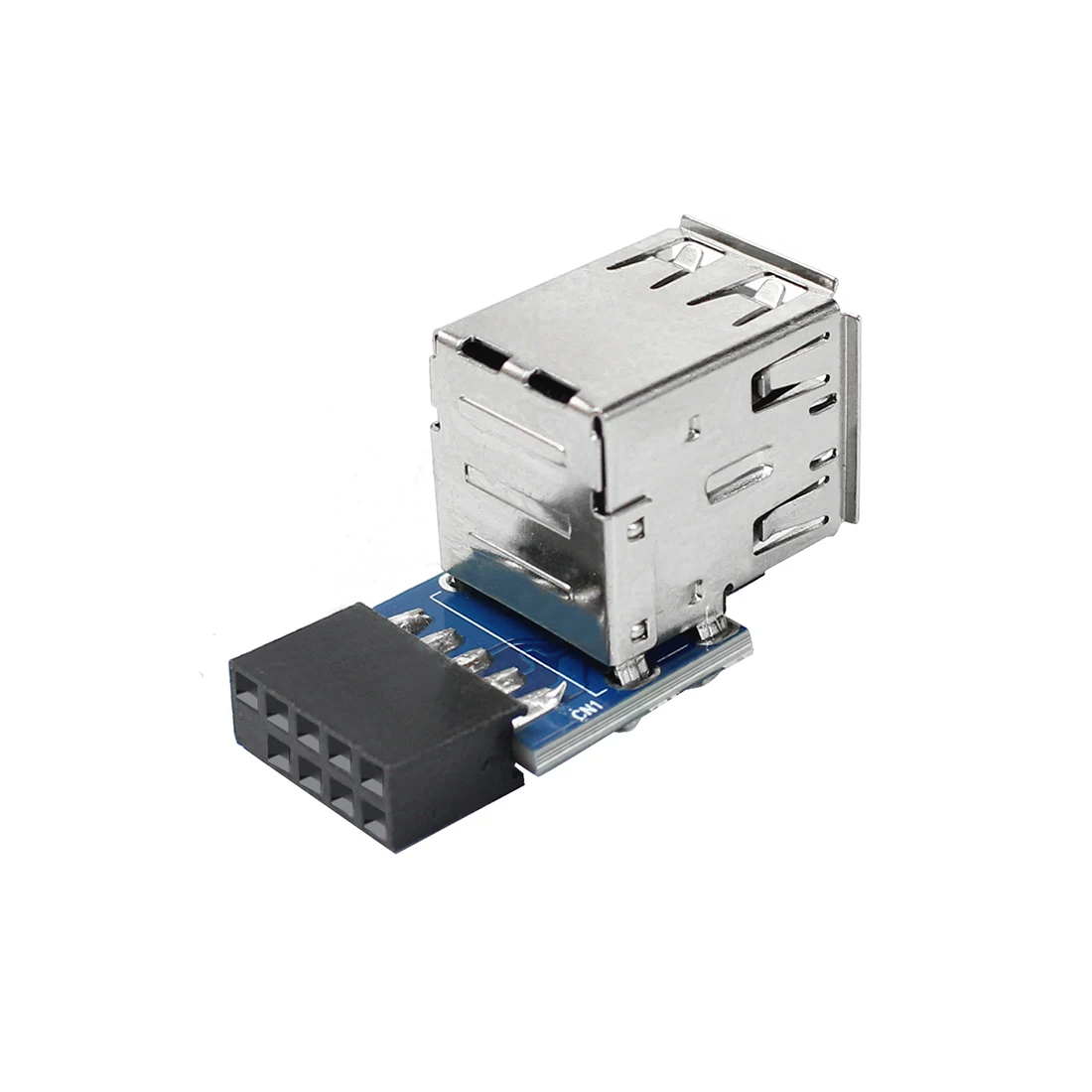 9-контактный переходник для материнской платы на 2 порта USB2.0 двойной USB A с