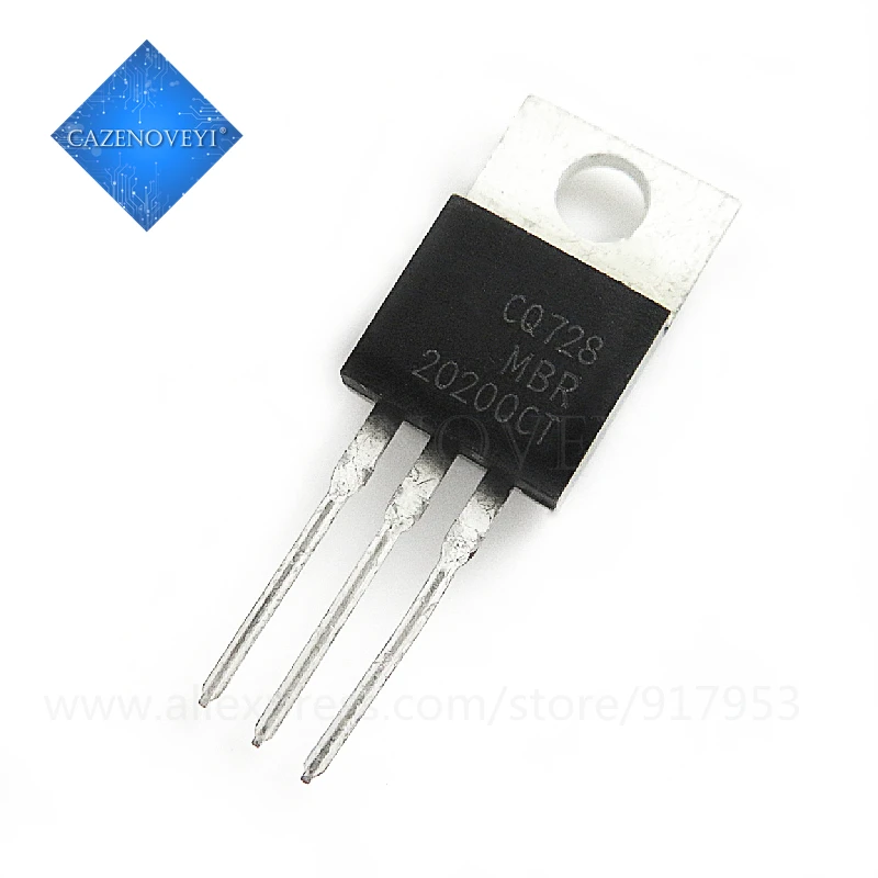 10PCS MBR10100CT MBR10200CT MBR20100CT MBR20200CT MBR30100CT LM317T IRF3205 Transistor TO 220 TO220 MBR20100 MBR20200