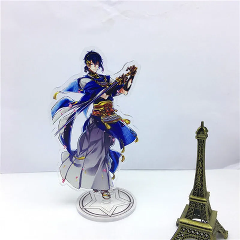 Touken Ranbu онлайн аниме акриловый брелок Mikazuki Munechika kogitsunemaru Tsurumaru Kuninaga забавные брелки Llaveros 15 см