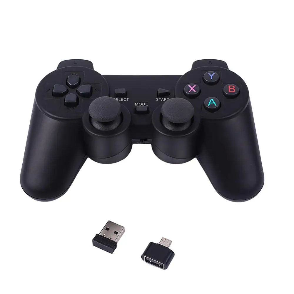 normal black Cewaal хит 2,4G беспроводной геймпад пк для PS3 tv Box джойстик 2,4G джойстик игровой контроллер пульт дистанционного управления для Xiaomi Android - Цвет: normal black