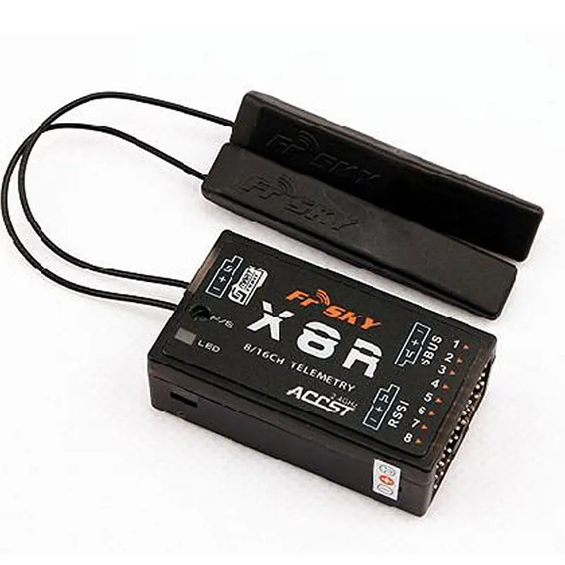 FrSky Taranis совместимый приемник X8R 8 канальный 2 4 ГГц ACCST и RSSI SBUS легко - Цена: 3 203,80 руб.