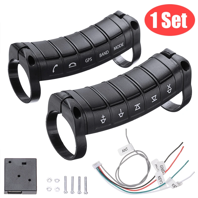 

Пульт дистанционного управления на рулевое колесо автомобиля, стерео, DVD, GPS, 1 комплект