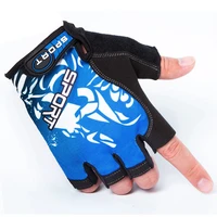 high elastic quick drying fishing gloves men women outdoor sports sunscreen fitness non slip fingerless riding gloves