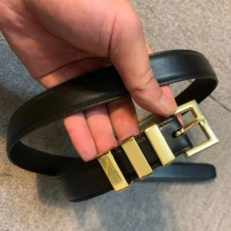 

belts for men women luxury designer brand Top quality reversible belt Needle button head layer leather casual suit trouser belt