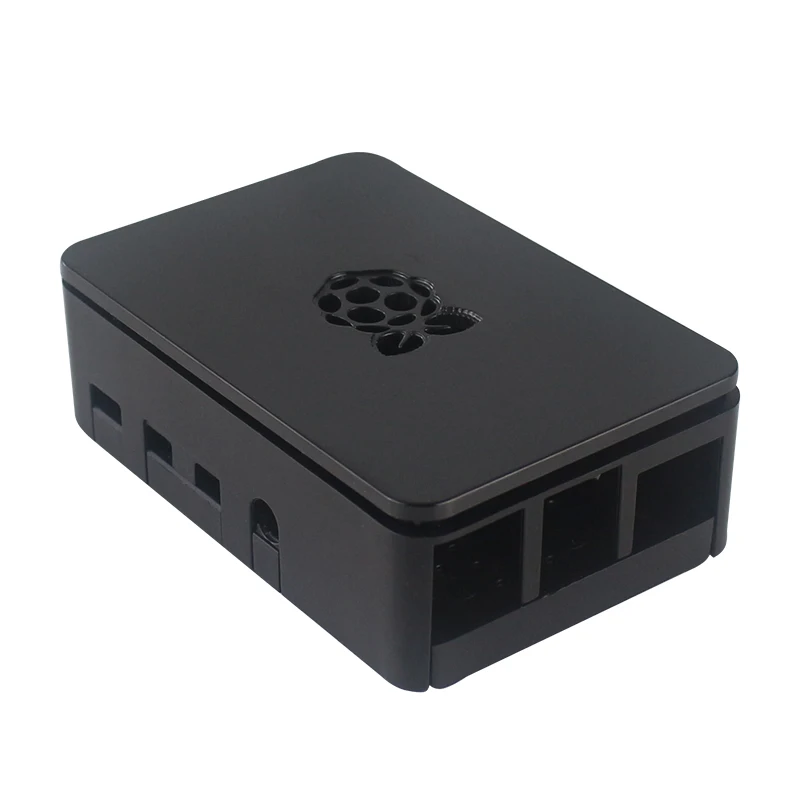Raspberry Pi 4 чехол ABS корпус черный корпус совместимый вентилятор охлаждения для Raspberry Pi 4 Модель B