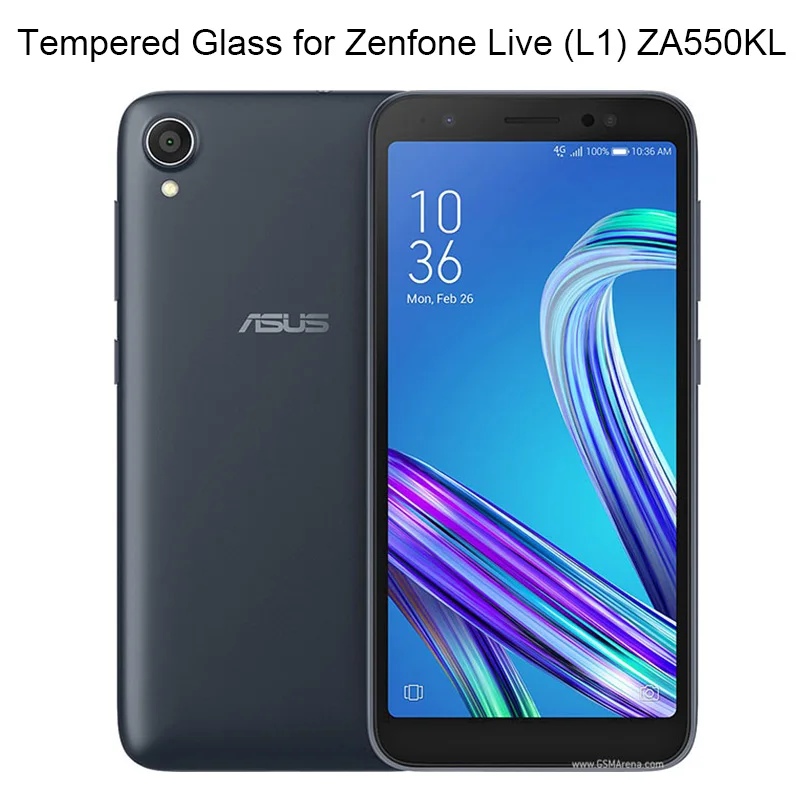 For Zenfone ZA550KL Стекло 9H HD для Asus Zenfone Go tv Live L1 Selfie ZA550KL ZC500TG ZB551KL ZB452KG ZB501KL стекло на Zenfone 6 A600CG A601CG стекло - Цвет: For Zenfone ZA550KL