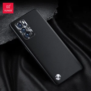 for reno 6 pro 6 pro plus casexundd vegan leather case shockproof shellcamerascreen protective cover for oppo reno 6 case free global shipping