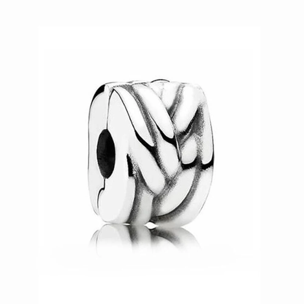 Женский плетеный браслет из серебра 925 пробы с бусинами | Украшения и аксессуары