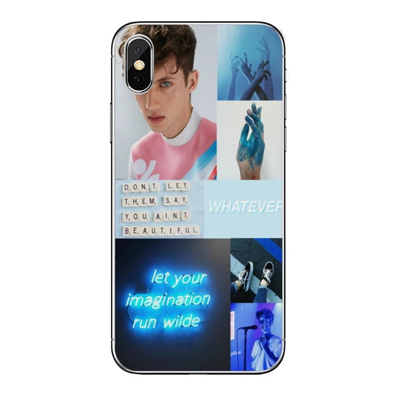 Чехол для телефона Трой Сиван голубой Samsung Galaxy S10 Lite S9 S8 S7 S6 edge Plus S5 S4 Note 9 8 5 4 mini |