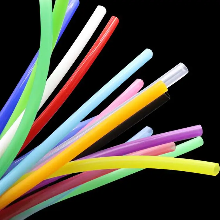 

Colorful Flexible Silicone Tube ID 4mm x 8mm OD Food Grade Non-toxic Drink Water Rubber Hose Milk Beer Soft Pipe Connector