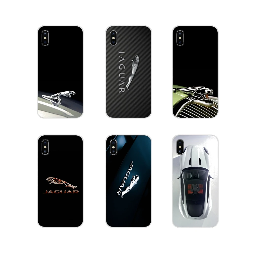 Для Apple iPhone X XR XS 11Pro MAX 4S 5S 5C SE 6S 7 8 Plus ipod 5 6 Jaguar автомобильные аксессуары телефон